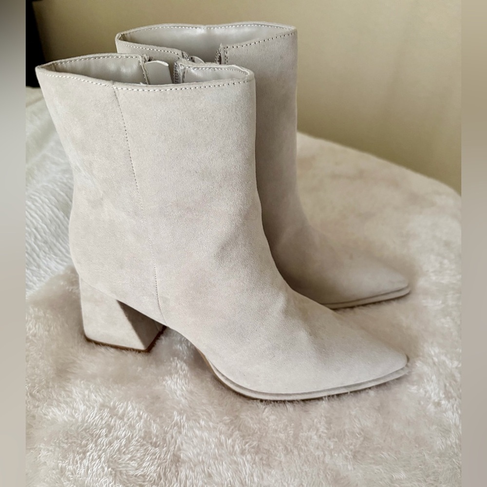 Sonoma Cream Ankle Booties